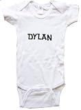 DYLAN / Hurry Up - Name-series - White Or Blue Onesie / Baby T-shirt