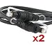 2Pk 3FT Optical Cable Digital Audio Optic Toslink Fiber