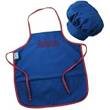 Doodlebugz Crayola Chef Hat and Apron Set in Blue