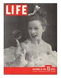 Actress Jeanne Crain Taking a Bubble Bath in a Scene from the Film 