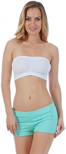 Women's Juniors Terry Hot Athletic SHORTS AQUA GREEN (MEDIUM)