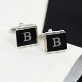 Exclusive Gifts and Favors-Two-Tone Tuxedo Cuff Links By Cathy Concepts
