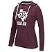 NCAA Women's Large Back Vertical Fleece Crewdie Top