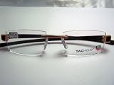 Tag Heuer - TAG HEUER 7102 009 BRUSHED GOLD RIMLESS TITNAIUM EYEGLASSES