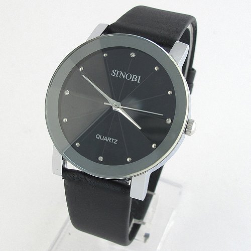 Youyoupifa Fashion Simple Design Black Couple Table Men's Wrist Watch NBW0QU6916-MM1