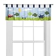 Do Your Room® Hit the Road Valance with Tab Top