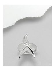Starfish Ring In 92.5 Sterling Silver