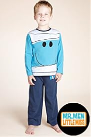 Younger Boys Pure Cotton Mr Men Pyjamas