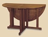 48 inch Round Folding Table, by Achla Designs