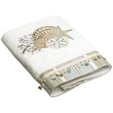 Avanti By the Sea Bath Towel, White by Avanti