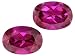 MIN 1.00CTW 7X5MM OVAL LAB CREATED RUBY