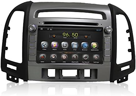 Bosion Android 2Din In Dash Car DVD Sstereo For HYUNDAI SANTA FE 2012 Color Silver 7inch