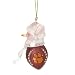 Clemson Tigers NCAA Acrylic Football Snowman Ornament (2.75)