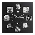 Photo Clock - Black (12")