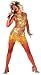 Tina Turner Fancy Dress Costume, Wig, Mic & Body Paint Size US 8-10