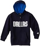 NBA Youth Dallas Mavericks Full Zip Hoodie - R28C8Gma (Dark Navy, Medium)