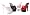 601-BUNNY, Color: RED, Women's US Size 9 / 6" Heel Sandal.