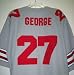 Eddie George Autographed/Hand Signed Ohio State Football Jersey