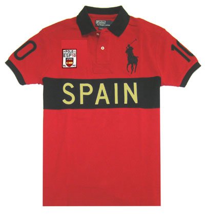 Polo Ralph Lauren Men Custom Fit Big Pony Logo T-Shirt - SPAIN