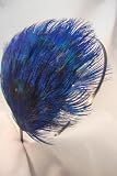 NEW Vibrant Peacock Feather Headband, Limited.