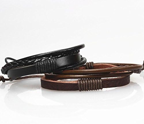 Lover dreams XS001 South Korea Euramerican street fashion leisure all-match neutral retro Cangshi surfing genuine leather bracelet bracelet