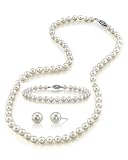 6.0-6.5mm Japanese Akoya White Pearl Set