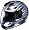 HJC CL 15 CL15 SESSION MC2 BKF/BL/W SIZE:XSM MOTORCYCLE Full-Face-Helmet