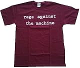 RAGE AGAINST THE MACHINE - Molotov Cocktail - Maroon T-shirt