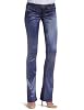 Frankie B. Womens Knight Leather F Slim Jean, Steel Blue, 23