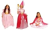 Cesar - O753-004 - Costumes - 3 en 1 Fille Reine / Princesse / Fée Cintre - 3/5 ans