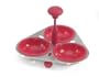 William Bounds Sili Triple Egg Poacher, Red
