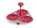 William Bounds Sili Triple Egg Poacher, Red