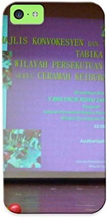 (hutflw-2468-mxmhzzw)durable Protection Case Cover With Design For Iphone 5c(majli Konvokesyen Tabikarama Hareez Zaqwan The Hz World Ya)