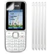 Lot de cinq prot�ge-�cran Pour Nokia C2-01