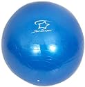 Star Shaper Blue 45cm Gym Ball inc. instructions & inflation valve (Pump not included)