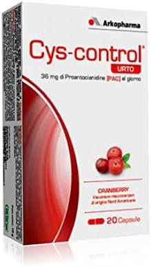 Arkopharma Cys Control Shock Dietary Supplement 20 Capsules