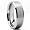 6MM High Polish / Matte Finish Tungsten Ring, Bands Size 5