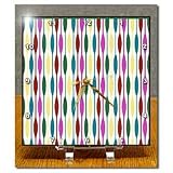 Deco Retro - 6x6 Desk Clock