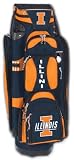 College Licensed Golf Cart Bag - Illinois