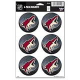 Phoenix Coyotes Official Logo 6 Magnet Set