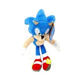  Sonic the Hedgehog Jazwares 6 Inch Plush Figure Sonic