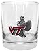 NCAA Virginia Tech Hokies Rocks Glass