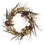 Pine Wreath with Cones and Nest 20