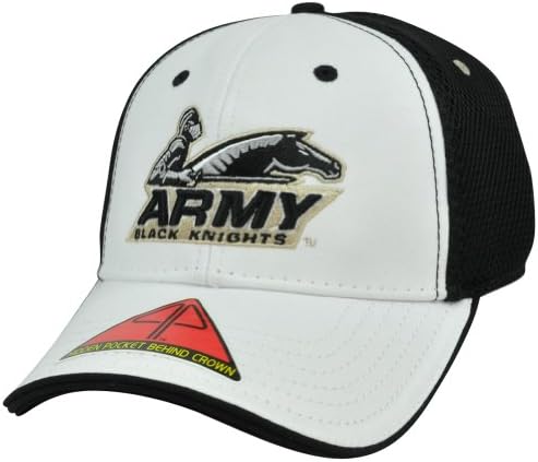 NCAA Butter Pro Pocket Flex Fit S/M Construct Hat Cap Mesh Army Black Knights