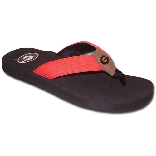 Comfyfeet Georgia Bulldogs Pro Sandals Xs= Mens 5/6