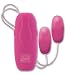 California Exotics Interactive Double, Twin Rubber-Cote Bullets