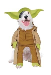 Rubies Costume Star Wars Collection Pet Costume, Yoda with Plush Arms, Medium
