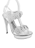 Metallic Flower Design Platform