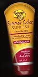 Banana Boat Summer Color Sunless Tinted Light/ Medium Tanning Lotion 6oz Each