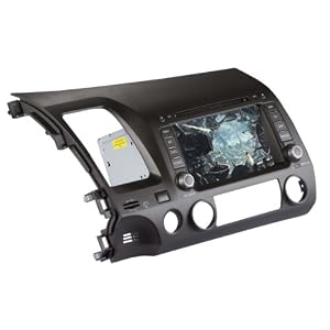 7" Car DVD Player with GPS for HONDA CIVIC 2006-2011,NewerS